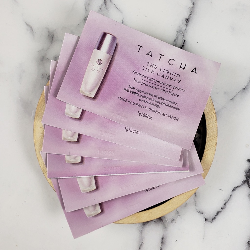 Tatcha The Liquid Silk Canvas: Featherweight Protective Primer Samples